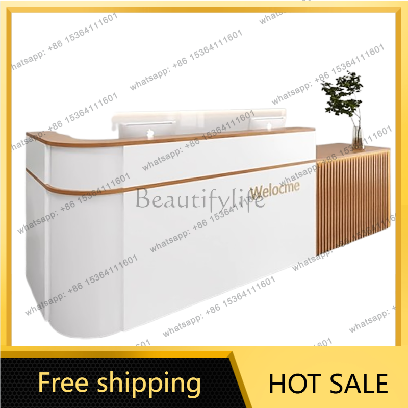 Office Furniture In Usa - FG 스토리지 고급 리셉션 데스크 시니어