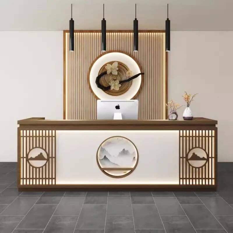 Office Furniture In Usa - 심플하고 클래식한 리셉션 데스크, 시니어 스타일