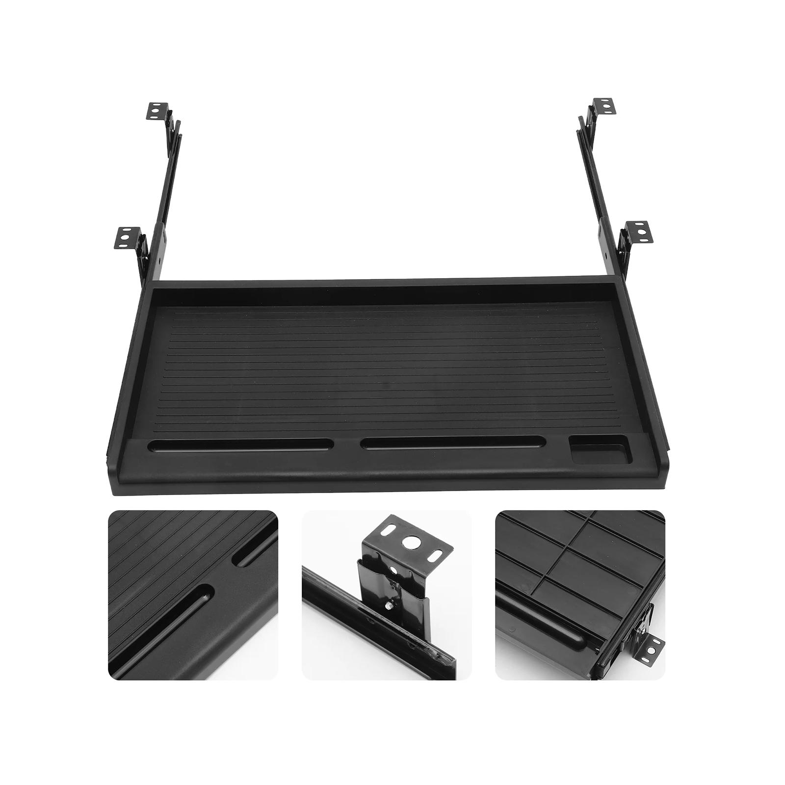 Keyboard Drawer Under - 헤비 듀티 슬라이딩 키보드 트레이, 조절