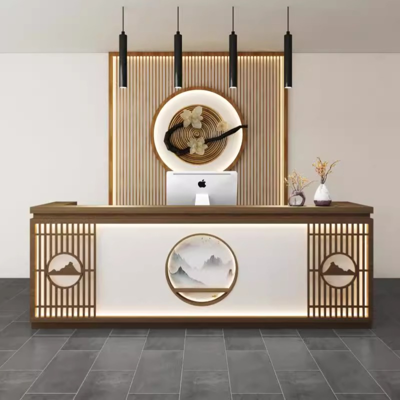 Office Furniture In Usa - 심플하고 클래식한 리셉션 데스크, 시니어 스타일