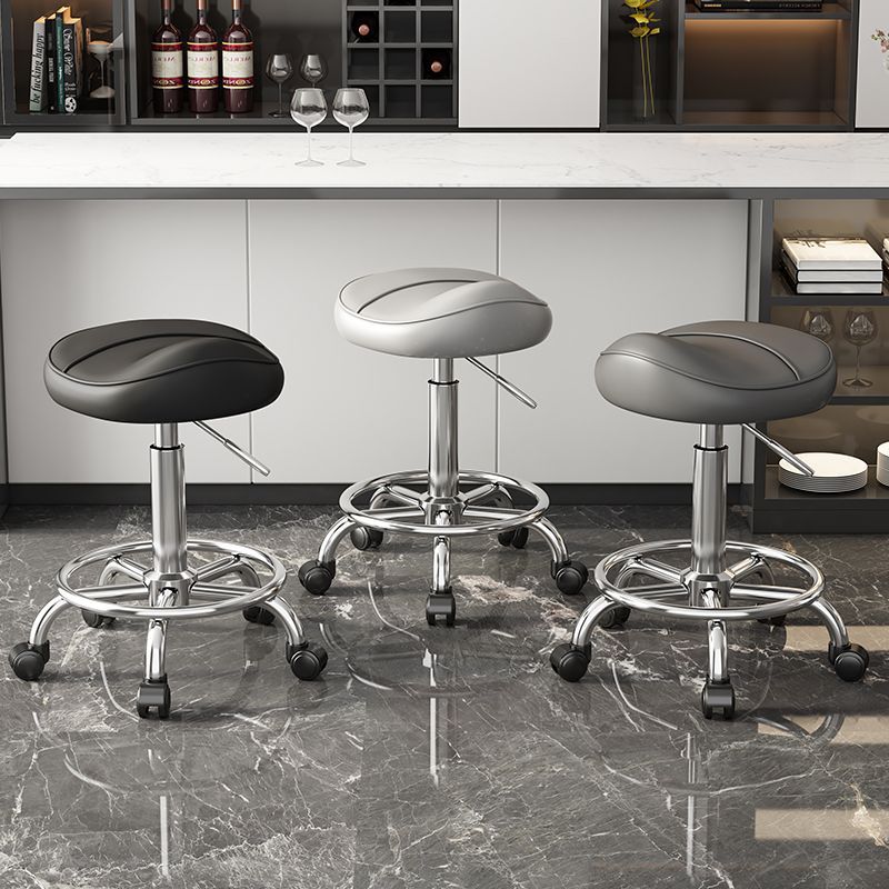 Office Furniture In China - 휠이 달린 안장형 스툴 회전식 스파