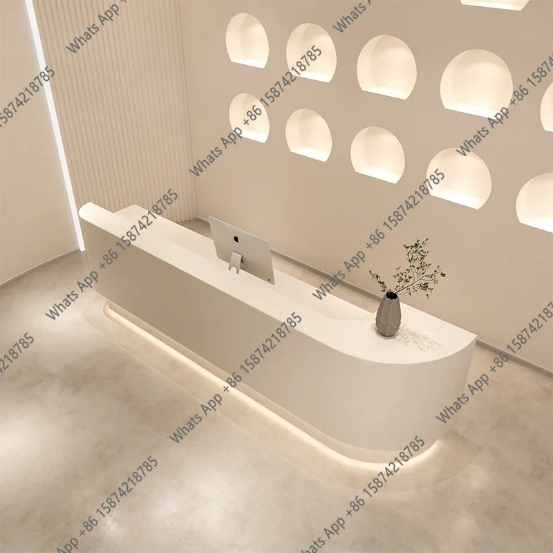 이씨 의류 매장 접수 데스크 로고 LED 베이지색 계산 - Office Furniture Store 리뷰 및 가격