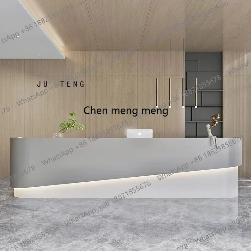 G153 심플 스토어 리셉션 데스크 카운터 뷰티 포디움 - Office Furniture Store 리뷰 및 가격