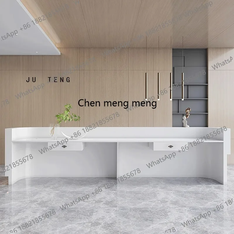 G153 심플 스토어 리셉션 데스크 카운터 뷰티 포디움 - Office Furniture Store 리뷰 및 가격