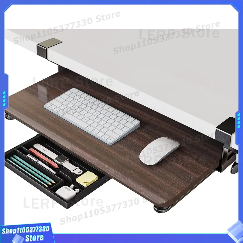 C형 클립형 슬라이딩 키보드 마우스 트레이, 책상 아래 - Keyboard Drawer Under 리뷰 및 가격