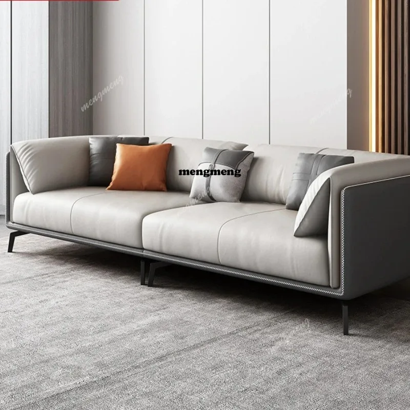03A 소가죽 비즈니스 사무실 소파 리셉션 거실 간단한 - Office Furniture Luxury 리뷰 및 가격