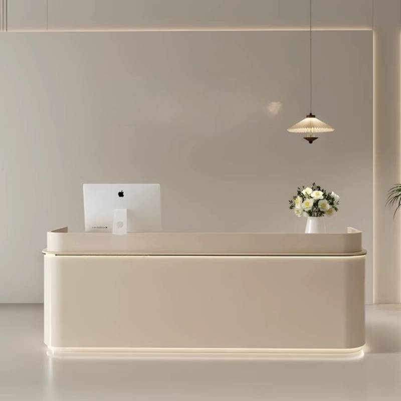 의류 매장 리셉션 데스크 뷰티 살롱 베이지색 사무실 프 - Office Furniture Store 리뷰 및 가격