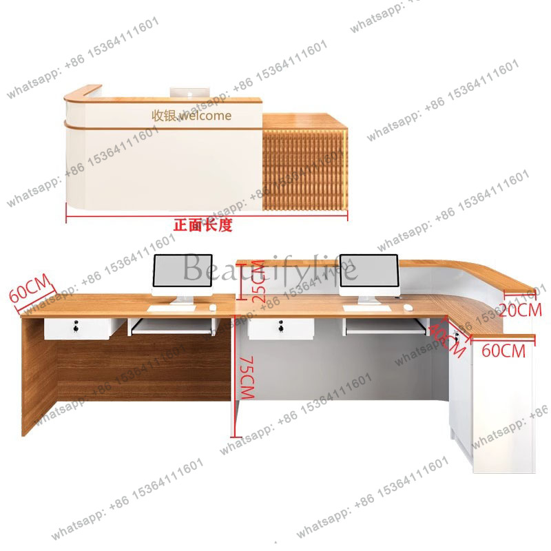 FG 스토리지 고급 리셉션 데스크 시니어 맞춤형 뷰티  - Office Furniture In Usa 리뷰 및 가격