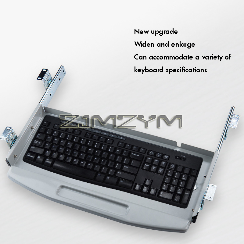 책상 밑에 장착 철제 금속 키보드 트레이, 360 회전 - Keyboard Drawer Under 리뷰 및 가격