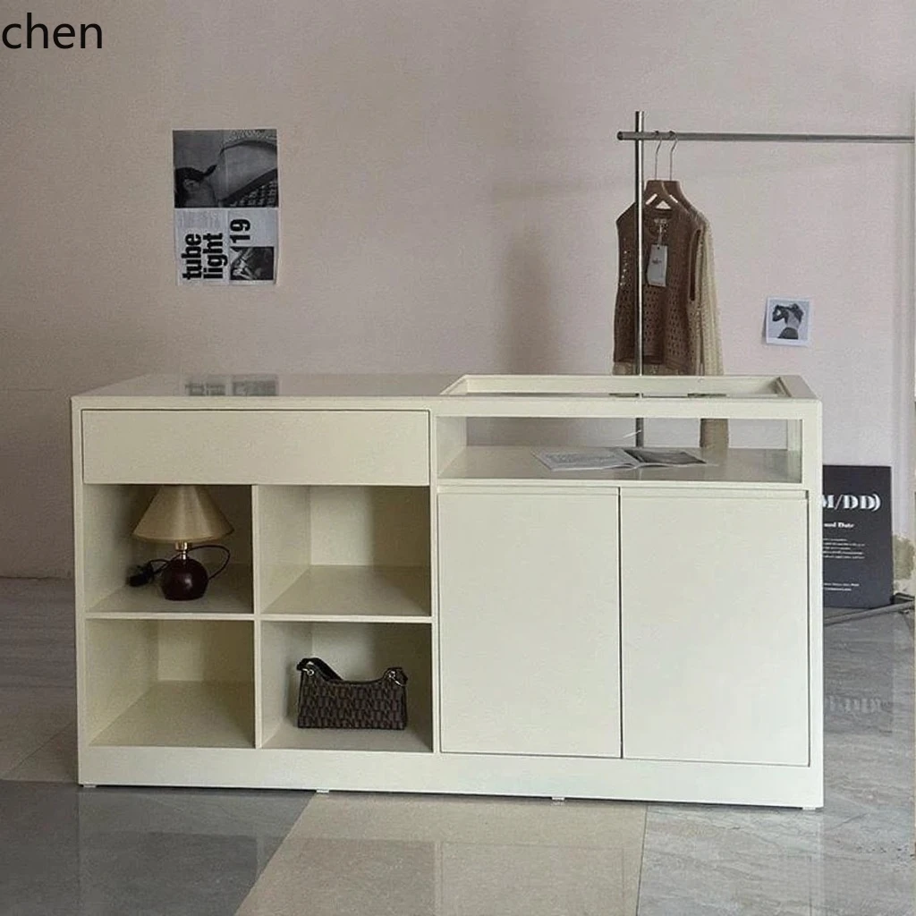 HYS 의류 매장 아일랜드 테이블 샵 래커드 글라스 아 - Office Furniture Store 리뷰 및 가격