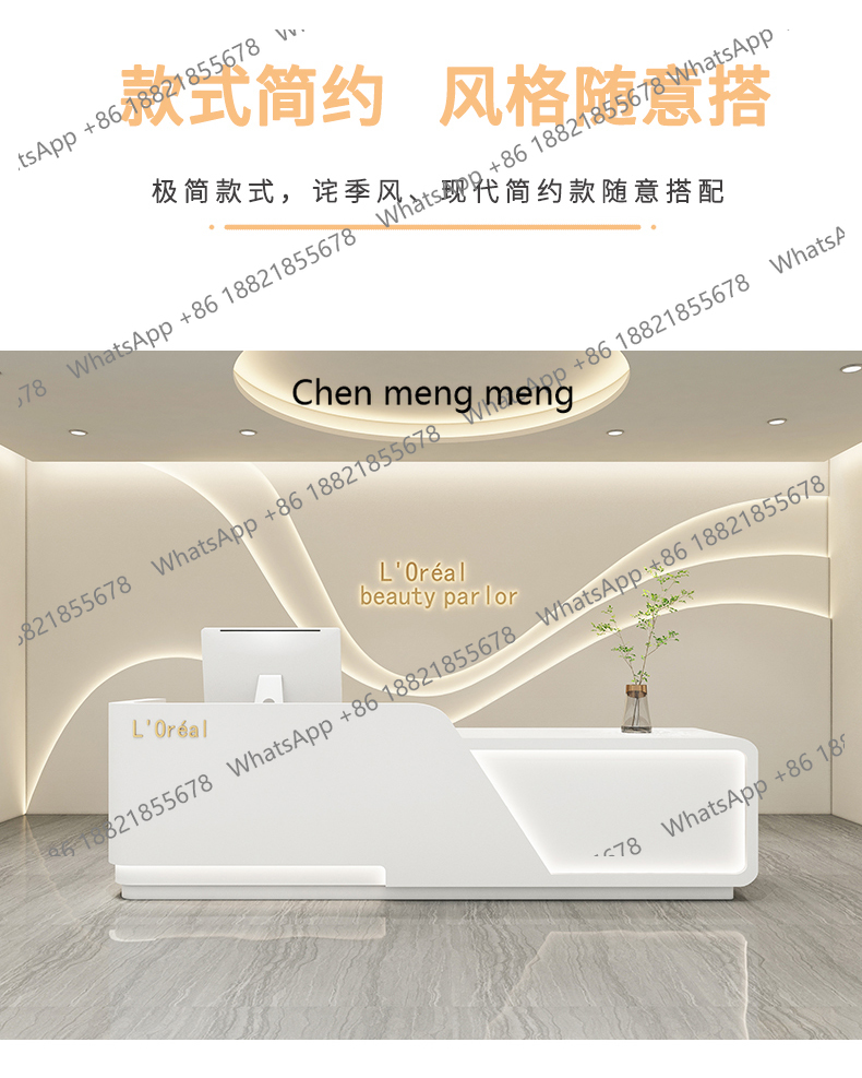 뷰티 살롱 가구 카운터 식료품점 접수대 레스토랑 데스크 - Office Furniture Store 리뷰 및 가격