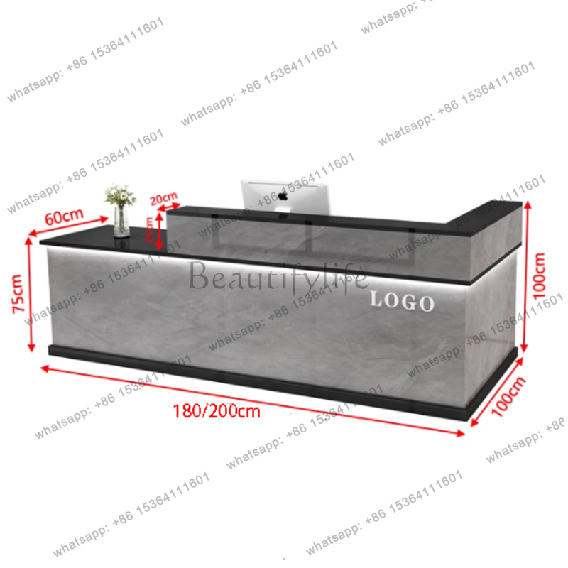 FG 스토리지 고급 리셉션 데스크 시니어 맞춤형 뷰티  - Office Furniture In Usa 리뷰 및 가격