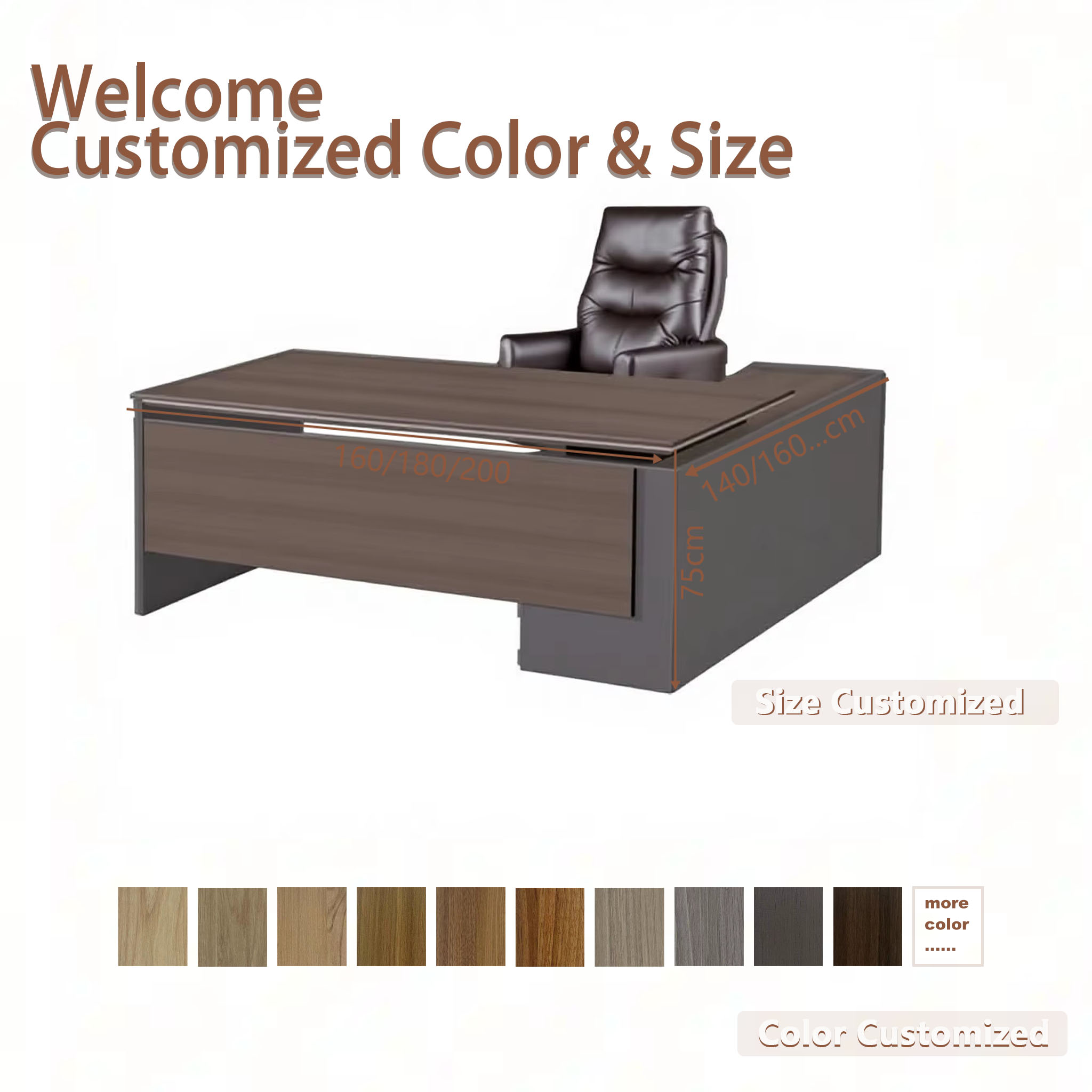 세련된 미니멀리스트 모던 럭셔리 사무용 가구 임원 책상 - Office Furniture Luxury 리뷰 및 가격