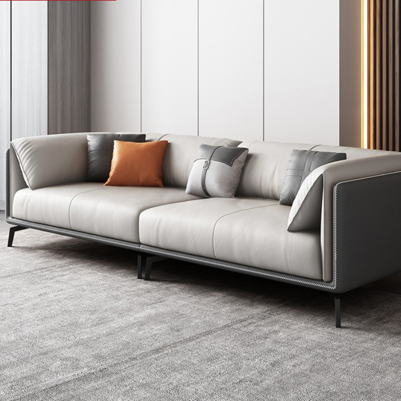 소가죽 비즈니스 오피스 소파 리셉션 거실 심플 오피스  - Office Furniture Luxury 리뷰 및 가격