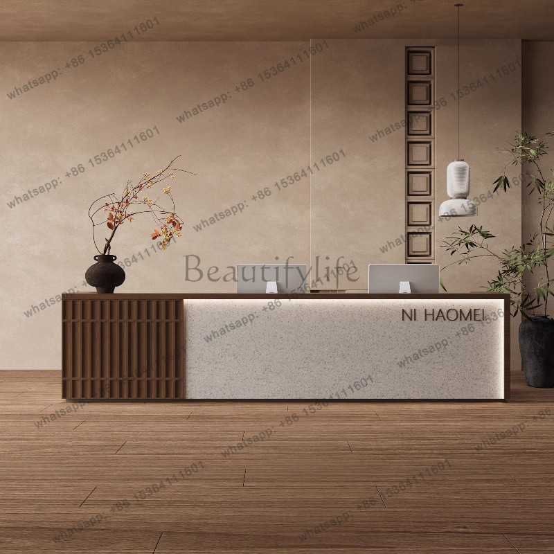 매장 비즈니스 카운터 고객센터 미용학원 카운터 로고 디 - Office Furniture Store 리뷰 및 가격